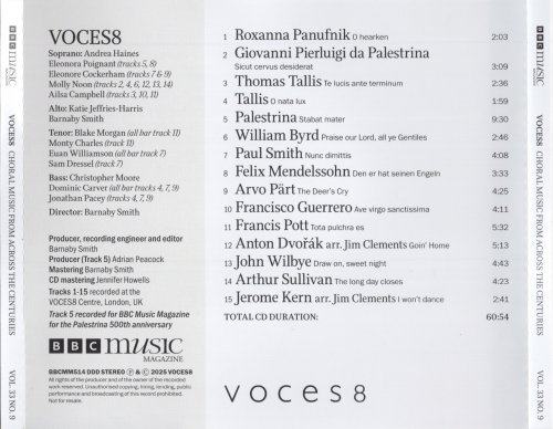 VOCES8 - BBC Music Magazine June 2025 (vol.33 no.9) (2025)