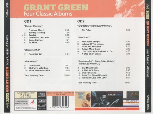 Grant Green - Four Classic Albums (2CD, 2012)