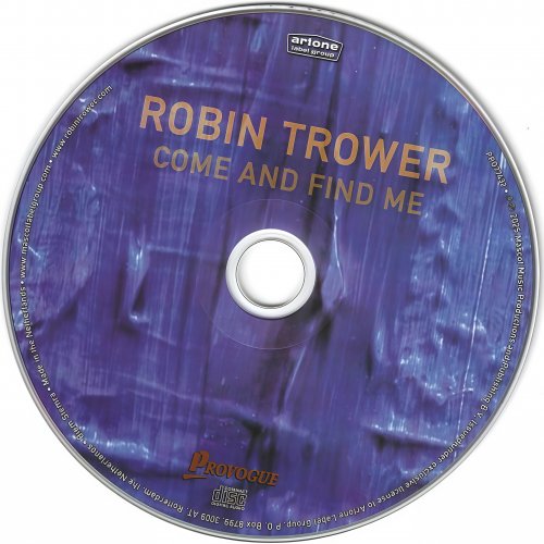 Robin Trower - Come And Find Me (2025) CD-Rip
