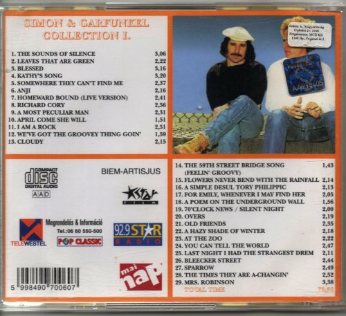 Simon & Garfunkel - Collection I (1998)
