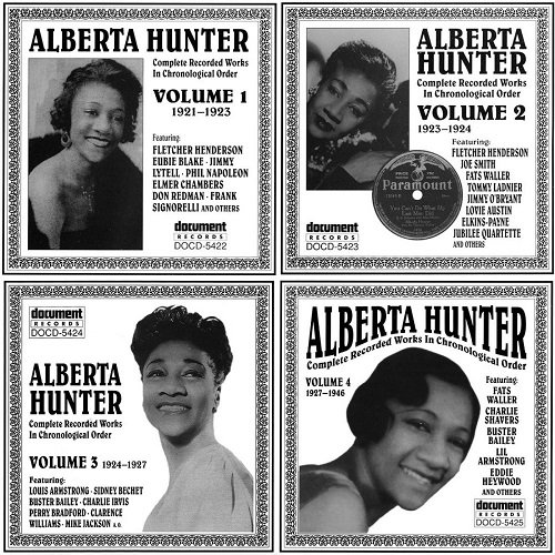 Alberta Hunter - Complete Recorded Works, Vol. 1-4 (1921-1946) (1996)