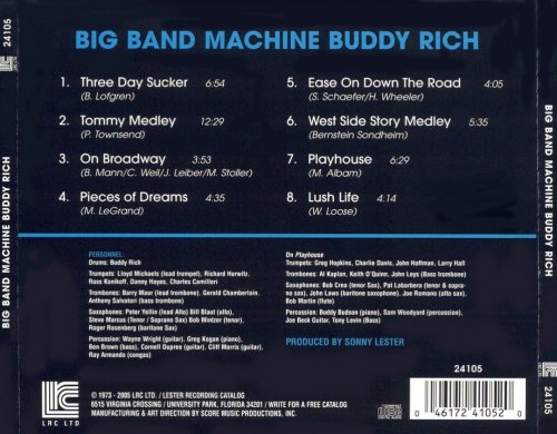 Buddy Rich - Big Band Machine (1975) [2005]
