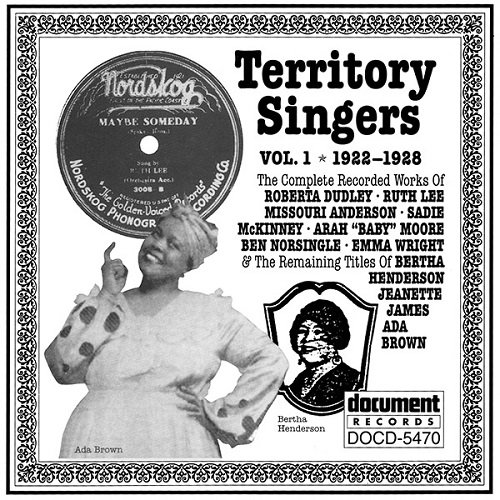 VA - Territory Singers, Vol. 1-2 (1922-1930) (1996)