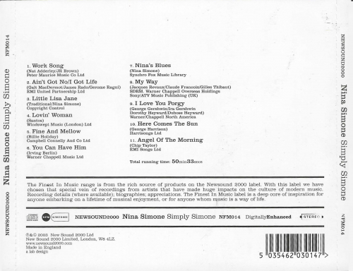 Nina Simone - Simply Simone (2003)