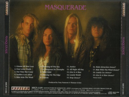 Masquerade - Masquerade (1992) [2014 Japanese Edition]
