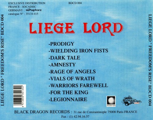 Liege Lord - Freedom's Rise (1985) [1996]