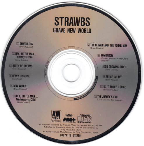 Strawbs - Grave New World (1972) [1989 Japanese Edition]