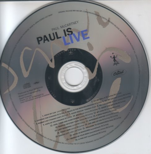 Paul McCartney - Paul Is Live (1993) [2025 Japanese Edition]