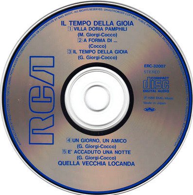 Quella Vecchia Locanda - Il Tempo Della Gioia (1974) [1988 Japanese Edition]