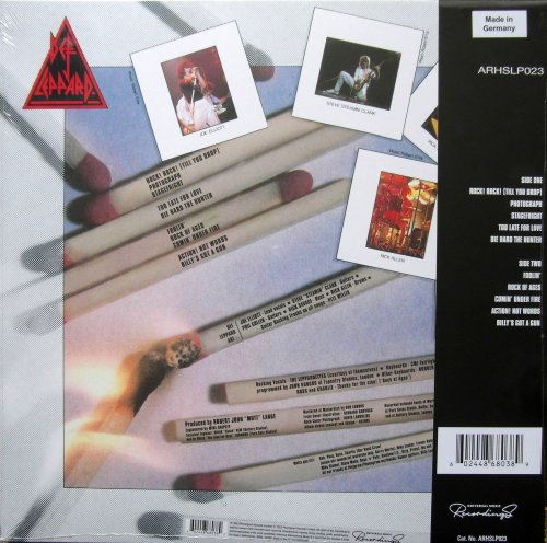 Def Leppard - Pyromania (2024 Reissue, Remastered) LP