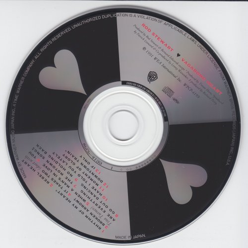 Rod Stewart - Vagabond Heart (1991) [Japanese Edition]
