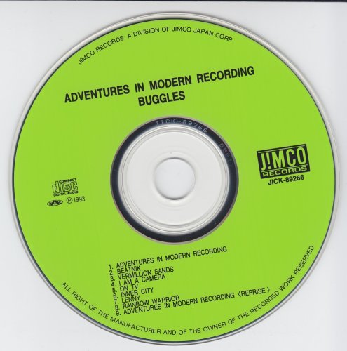 The Buggles - Adventures In Modern Recording (1981) [1993 Japanese Edition]