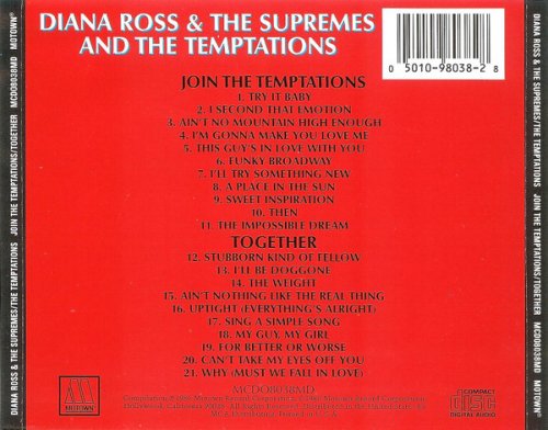 Diana Ross & the Supremes & the Temptations - Join the Temptations / Together (1986)