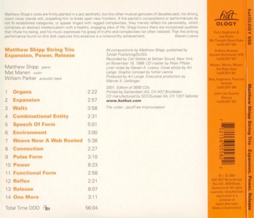 Matthew Shipp String Trio - Expansion, Power, Release (2001)