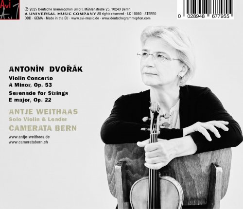 Antje Weithaas, Camerata Bern - Dvořák: Violin Concerto in A Minor; Serenade for Strings (2025) [Hi-Res]