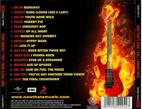 VA - Now That's What I Call I Wanna Rock (2011)