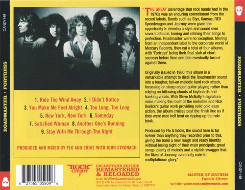 Roadmaster - Fortress (1980) [2012 Rock Candy Remastered]