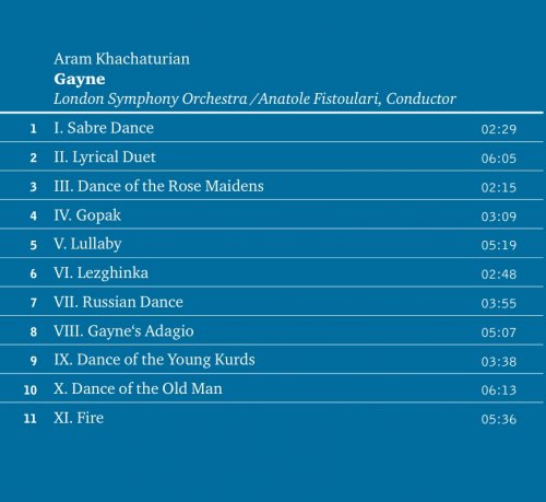 Anatole Fistoulari - Khatchaturian: Gayne (Ballet Suite) (1960) [2013] Hi-Res