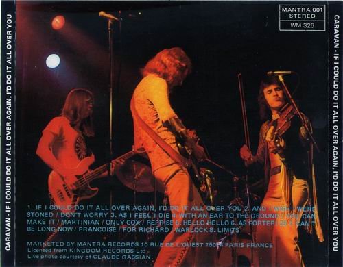 Caravan - If I Could Do It All Over Again, I’d Do It All Over You (1970) CD Rip