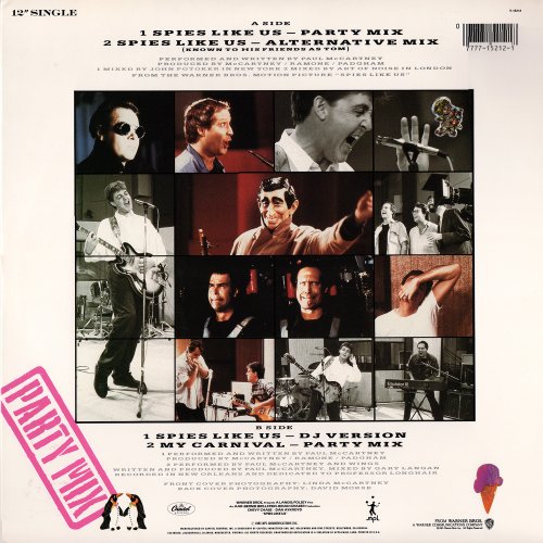 Paul McCartney - Spies Like Us (US 12") (1985)