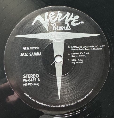 Stan Getz, Charlie Byrd - Jazz Samba (2023) LP