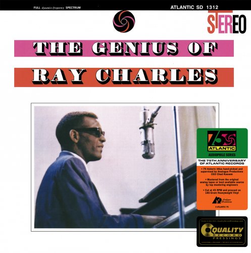 Ray Charles - The Genius Of Ray Charles (1959) {2025 Atlantic 75 Audiophile Series}