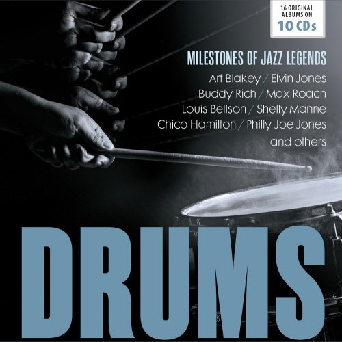 VA - Drums - Milestones of Jazz Legends (10 CDs) (2017)