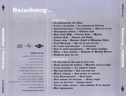 Serge Gainsbourg - Gainsbourg... Forever (2001) CD-Rip