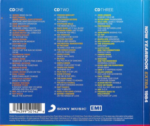 VA - Now Yearbook '84 Extra (2022) [3CD]