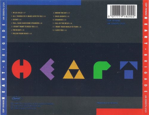Heart - Brigade (1990) CD-Rip