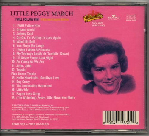 Little Peggy March - I Will Follow Him (1963) [1997]