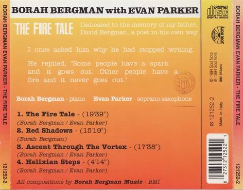 Borah Bergman With Evan Parker - The Fire Tale (1994)