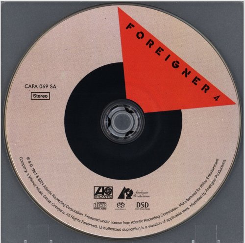 Foreigner - 4 (1981) [2025 DSD]