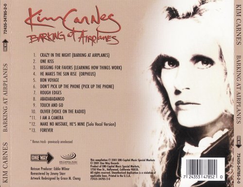 Kim Carnes - Barking at Airplanes (1985)