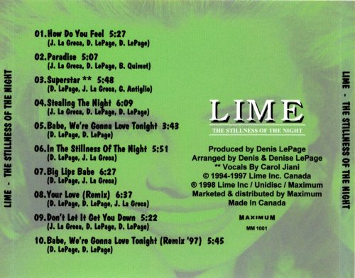 Lime - Stillness Of The Night (1998)