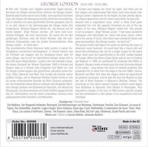 George London - Triumph and Tragedy: His Greatest Performances (2013) [10CD Box Set]