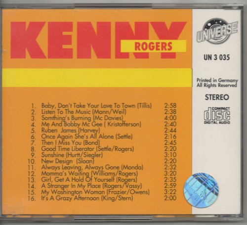 Kenny Rogers & The First Edition - Greatest Hits (1994)