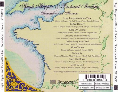 Hugh Hopper & Richard Sinclair - Somewhere in France (1996)