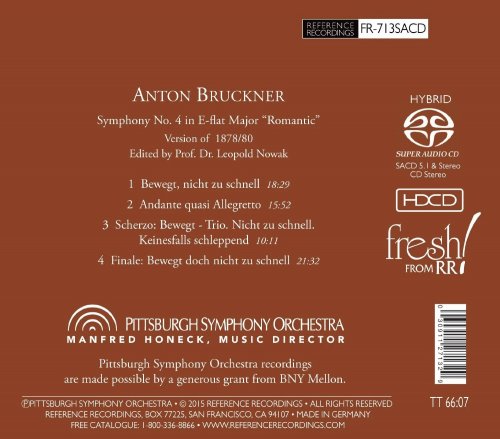 Manfred Honeck - Bruckner: Symphony No. 4 (2013) [2014 SACD]