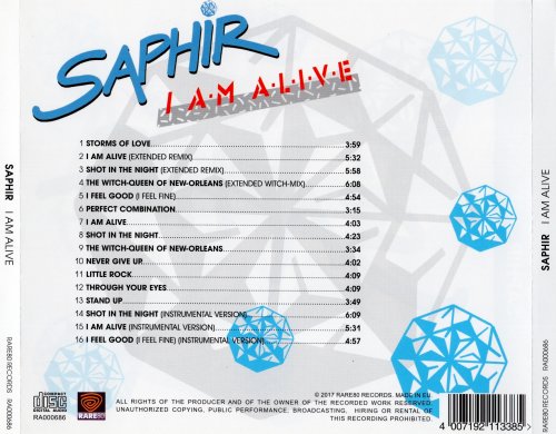 Saphir - I Am Alive (2017)