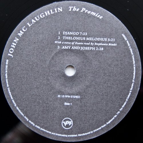 John McLaughlin - The Promise (2012) LP