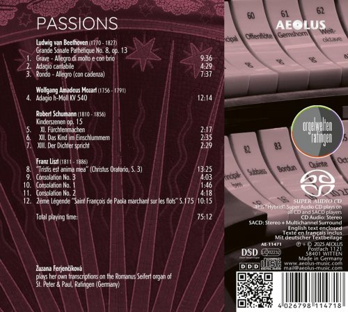 Zuzana Ferjencikova - Passions (2025) [Hi-Res]