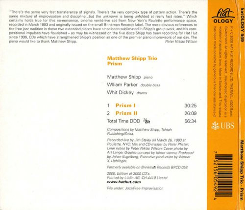 Matthew Shipp Trio - Prism (2000)