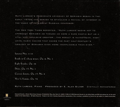 Ruth Laredo - Scriabin: Complete Piano Sonatas (1984) [1996]