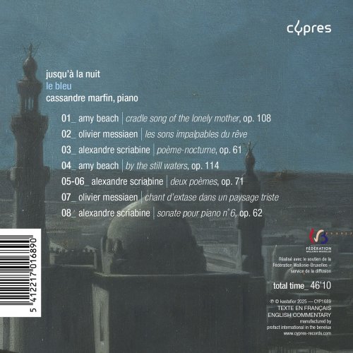 Cassandre Marfin - Jusqu'à la nuit, Vol. 1: Le bleu (2025) [Hi-Res]