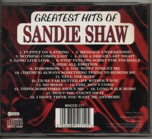 Sandie Shaw - Greatest Hits Of Sandie Shaw (1993)