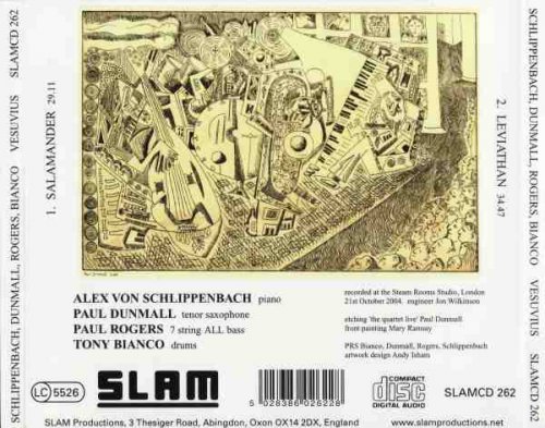 Alex von Schlippenbach, Paul Dunmall, Paul Rogers, Tony Bianco - Vesuvius (2005)