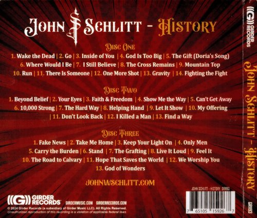 John Schlitt - History (3 CD Box) (2024)