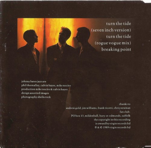 Johnny Hates Jazz - Turn The Tide (1989)