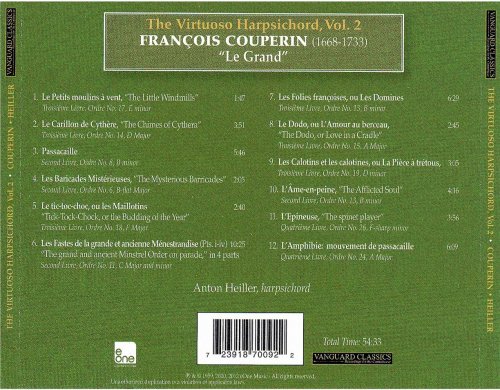 Anton Heiller - The Virtuoso Harpsichord, Vol.2 (1959) [2000]